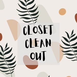 Closet Clean Out